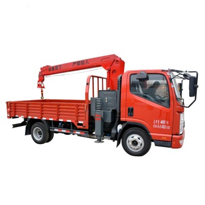 3 Ton 8 ton knuckle boom truck crane car crane pickup truck manufacturers hydro crane for truck