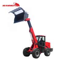 3Ton New Construction Machine Mammut brand Telescopic Mini Wheel Loader radlader