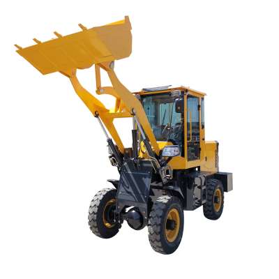 4 Wheel Drive Hydraulic transmission System 2.5ton Front End Wheel Loader for sale