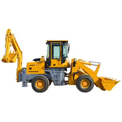 Mini telescopic loader with backhoe and front loader mini loader 4wd price